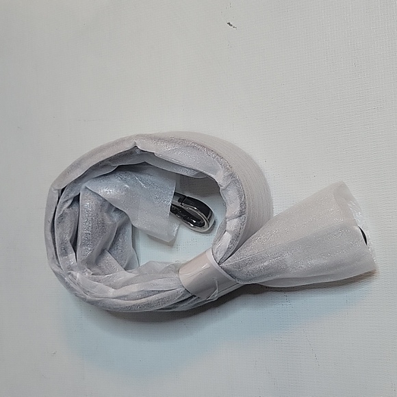 Black Leather Crocodile Purse  with Silver Hardware NWT - Picture 9 of 10